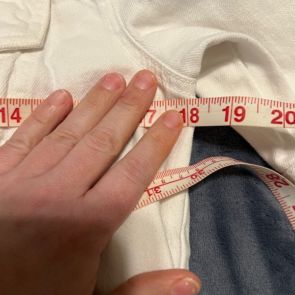 Free People Rumors Denim Cream Jean Jacket - Picture 9 of 10